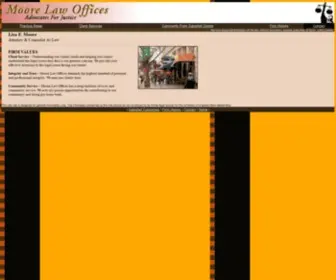 Moorelawoffices.net(Moore Law Offices) Screenshot