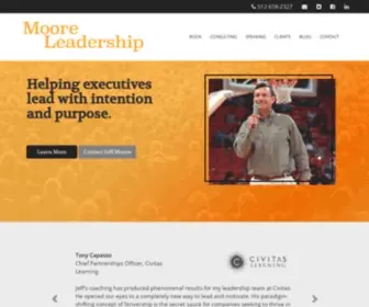 Mooreleadership.com(Moore leadership) Screenshot