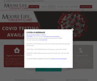 Moorelifeurgentcare.com(Moore Life Gallatin Urgent Care) Screenshot