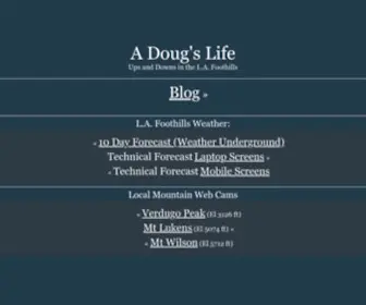 Mooremediaone.com(A Doug's Life on) Screenshot