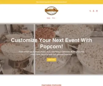 Moorenmorepopcorn.com(Moore N More Popcorn) Screenshot
