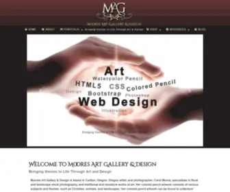 Mooresartgallery.com(Moores Art Gallery Moores Art Gallery) Screenshot