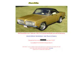 Mooresmopars.com(You have found Moore's MoPars) Screenshot