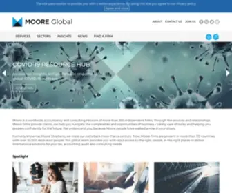 Moorestephens.com(Moore Global) Screenshot