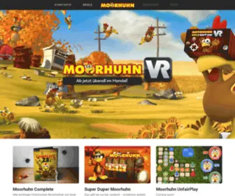 Moorhuhn.de(Copyright phenomedia publishing gmbh) Screenshot