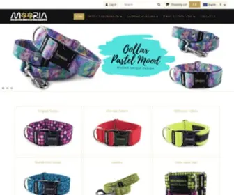 Mooria.eu(Unique dog collars) Screenshot