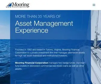 Mooringfinancial.com(Alternative Assets Management) Screenshot