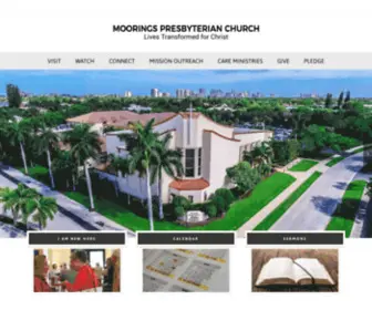 Moorings-Presby.org(Lives Transformed through Prayer) Screenshot