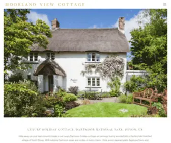 Moorlandviewcottage.co.uk(Dartmoor's Most Luxurious Cottage) Screenshot