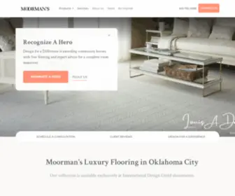 Moormanscarpetsoklahomacity.com(Moorman's High) Screenshot