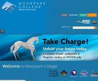 Moorparkcollege.edu(Moorpark College) Screenshot