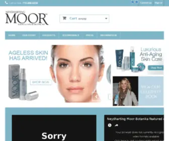 Moorskincare.com(Beautiful skin) Screenshot