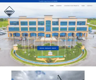 Moosaicaribbean.com(Moosai Construction) Screenshot