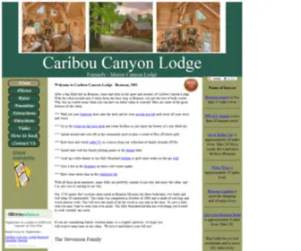 Moosecanyonlodge.com(Moose Canyon Lodge) Screenshot