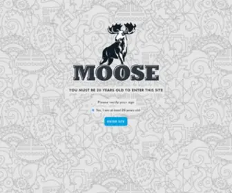 Moosecider.com(Moose Cider) Screenshot