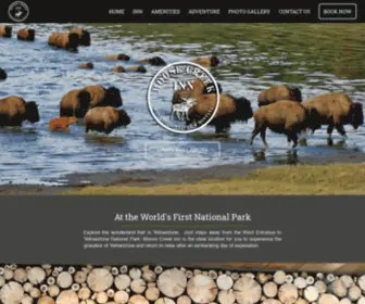 Moosecreekinn.com(West Yellowstone Lodging) Screenshot