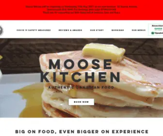 Moosekitchen.co.uk(Moose Kitchen) Screenshot