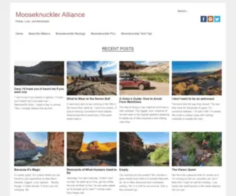 Mooseknuckleralliance.org(Peace) Screenshot