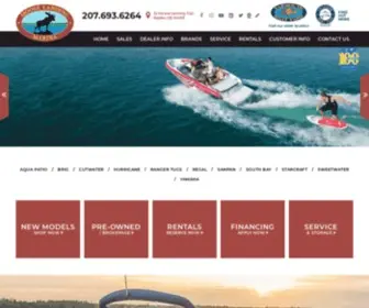 Mooselandingmarina.com(Moose Landing Marina) Screenshot