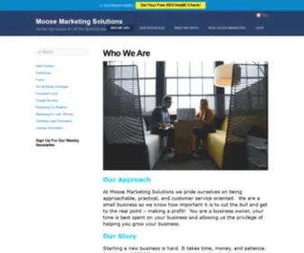 Moosemarketingsolutions.com(Moose Marketing Solutions) Screenshot