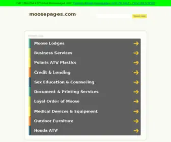 Moosepages.com(Cozumel Bed & Breakfast) Screenshot