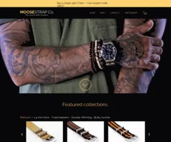 Moosestrap.com(Moose Strap Co) Screenshot