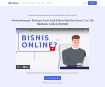 Moota.co(Cek Mutasi Bank Secara Otomatis Rekening Indonesia) Screenshot