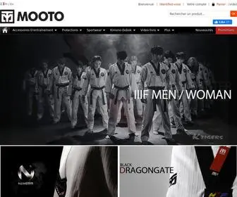 Mooto.fr(Site officiel MOOTO) Screenshot