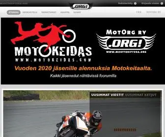 Moottoripyora.org(Etusivu) Screenshot