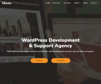 Mooveagency.com(WordPress Support) Screenshot