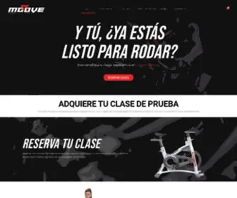 Mooveindoorcycling.com(Indoor cycling) Screenshot