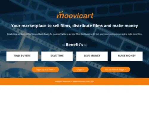 Moovicart.com(Moovicart) Screenshot