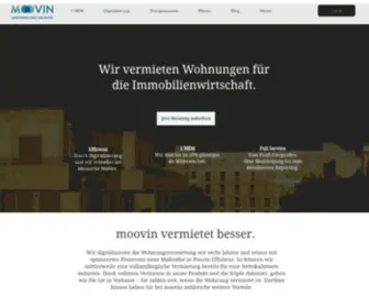 Moovin.de(Ihre Immobilienagentur für die Vermietung) Screenshot