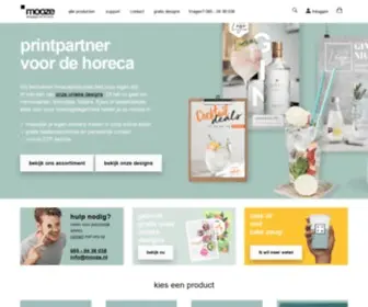 Mooze.nl(Hoge kwaliteit drukwerk bestellen) Screenshot