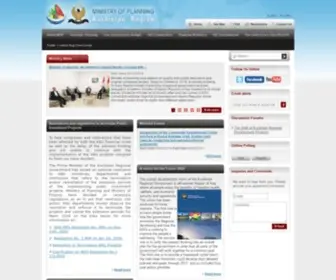 Mop-KRG.org(Ministry of Planning) Screenshot