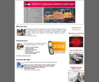 Mopaccu.com(The MoPac Credit Union) Screenshot