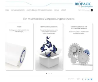 Mopack.de(Vielfältige Folienverpackungslösungen) Screenshot