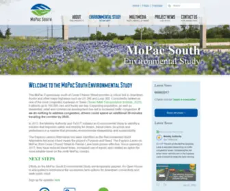 Mopacsouth.com(MoPac South Environmental Study) Screenshot