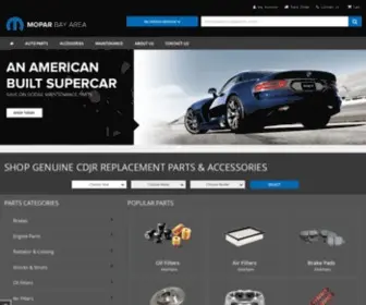 Moparbayarea.com(Buy MOPAR Parts Online) Screenshot