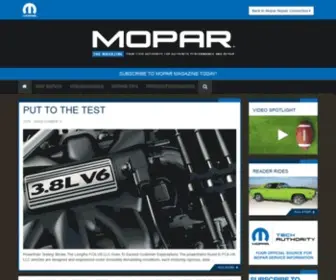 Moparmagazine.com(Mopar Magazine) Screenshot