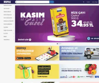 Mopas.com.tr(Mopaş İstanbul Anadolu Yakası) Screenshot