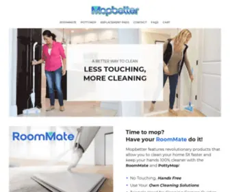 Mopbetter.com(Mini Bathroom Mop & Holder System) Screenshot