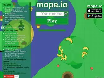 Mope.io(Survive and climb the food chain in mopeio) Screenshot
