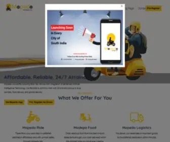 Mopedo.in(Mopedo Best Bike Taxi Service in India) Screenshot