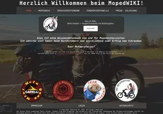 Mopedwiki.de(MOPED WIKI) Screenshot