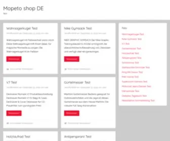 Mopeto-Shop.de(Mopeto shop DE) Screenshot