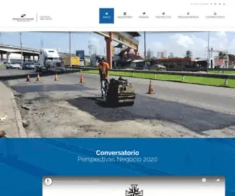 Mop.gob.pa(Ministerio de Obras Públicas) Screenshot