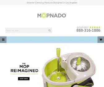 Mopnado.com(Spin mop by Mopnado) Screenshot
