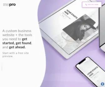 Mopro.com(Business Website Design) Screenshot