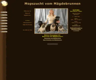 Mopszucht-Vom-Maegdebrunnen.de(Möpse vom Maegdebrunnen) Screenshot